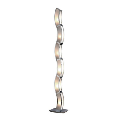 Luminosa Lighting Luminosa Duna Gu10 Floor Lamp 6 Light L1/sgu10, Polished Chrome - image 1