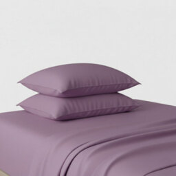 Flannelette Pillowcases Soft Brushed Pillow Covers Warmth And Comfort Lilac - thumbnail 2