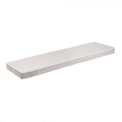 Alfresia Taupe Garden Bench 2 Seater Cushion, 110Cm Wide, Filled With Thick Luxury Foam - image 1