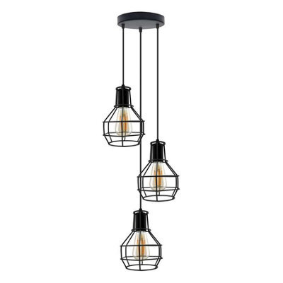 Retro Industrial Pendant Light  Modern Hanging Lamp Led Ceiling Fixture - image 1