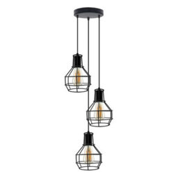Retro Industrial Pendant Light  Modern Hanging Lamp Led Ceiling Fixture - thumbnail 1