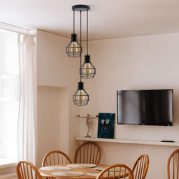 Retro Industrial Pendant Light  Modern Hanging Lamp Led Ceiling Fixture - thumbnail 5