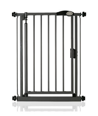 Bettacare Auto Close Stair Gate, 68.5Cm - 75Cm, Slate Grey, Narrow, Narrow Pressure Fit Safety Gate, Baby Gate - image 1