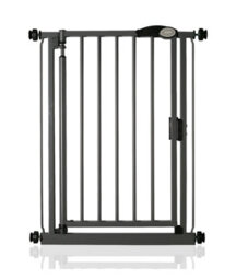 Bettacare Auto Close Stair Gate, 68.5Cm - 75Cm, Slate Grey, Narrow, Narrow Pressure Fit Safety Gate, Baby Gate