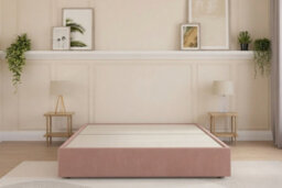 Sloomy Divan Base Blush Plush 2 Drawers Foot End King