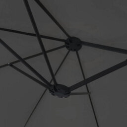 Walplus Double-Head Parasol Anthracite 449X265 Cm - thumbnail 6