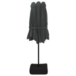 Walplus Double-Head Parasol Anthracite 449X265 Cm - thumbnail 5
