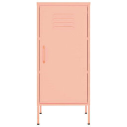 Vidaxl Storage Cabinet Pink 42.5X35X101.5 Cm Steel - thumbnail 3