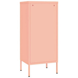 Vidaxl Storage Cabinet Pink 42.5X35X101.5 Cm Steel - thumbnail 5