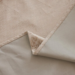 Luxury Living Temple Velvet Ring Top Curtains Latte - thumbnail 7