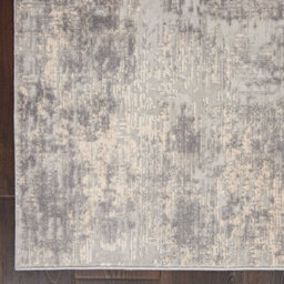 Ivory Silver Abstract Luxurious Modern Easy To Clean Rug For Living Room Bedroom And Dining Room-160Cm (Circle) - thumbnail 6