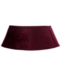 Werchristmas 70 Cm Burgundy Velvet Christmas Tree Collar - thumbnail 1