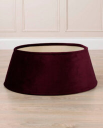 Werchristmas 70 Cm Burgundy Velvet Christmas Tree Collar - thumbnail 5