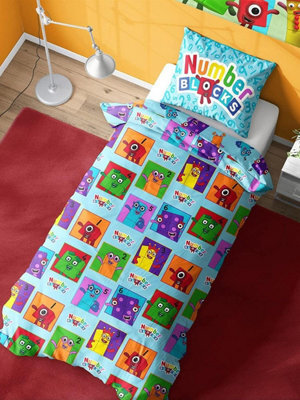 Number Blocks Meet The Number Blocks Junior Duvet Cover Set - image 1