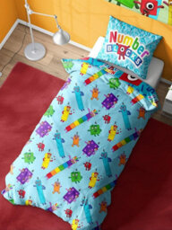 Number Blocks Meet The Number Blocks Junior Duvet Cover Set - thumbnail 2
