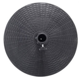 Breeins Black Garden Parasol  Base Umbrella Base Parasol Stand Heavy Duty Cantilever Base Patio Outdoor Garden Banana Overhang  Base - thumbnail 6