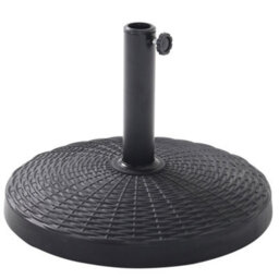 Breeins Black Garden Parasol  Base Umbrella Base Parasol Stand Heavy Duty Cantilever Base Patio Outdoor Garden Banana Overhang  Base - thumbnail 4