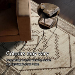Imperial Rooms Homeware Soft Pile Small Rug Living Room Rugs Anti Slip Doormat Rug Kitchen Rugs Radiant 40X60Cm - thumbnail 2