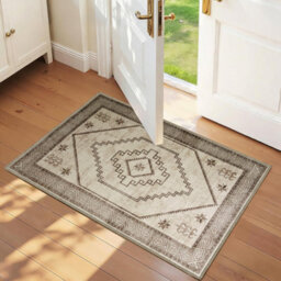 Imperial Rooms Homeware Soft Pile Small Rug Living Room Rugs Anti Slip Doormat Rug Kitchen Rugs Radiant 40X60Cm - thumbnail 6