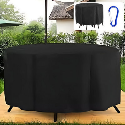 Large Round Furniture Cover Waterproof Outdoor Garden Patio - image 1