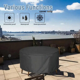 Large Round Furniture Cover Waterproof Outdoor Garden Patio - thumbnail 6