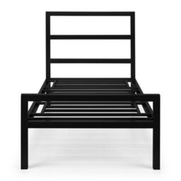 Julian Bowen Soto 90Cm Single Black Metal Bed - thumbnail 4