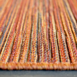 Red Striped Outdoor Rug, Striped Stain-Resistant Rug For Patio, Deck, Garden, 5mm Modern Outdoor Rug-200Cm X 290Cm - thumbnail 3