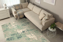 RugsX Wool Carpet Abby 486.13.la113 Osta Vintage, Modern Green Grey  160X240 Cm - thumbnail 5