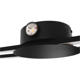 Loops Stylish Modern Black Led Ceiling Light For Indoor Spaces - Perfect For Home Decor - thumbnail 5