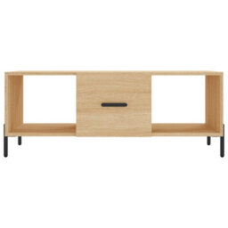 Berkfield Coffee Table Sonoma Oak 102X50X40 Cm Engineered Wood - thumbnail 5