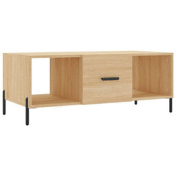 Berkfield Coffee Table Sonoma Oak 102X50X40 Cm Engineered Wood - thumbnail 2