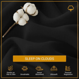 Lazzaro Premium 100% Cotton King Bedding Set 400 Tc With Matching Fitted Sheet - thumbnail 7
