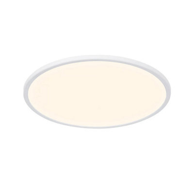 Nordlux Oja Plastic Ceiling Light 25,000 Hrs White,mains Led - image 1