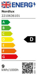 Nordlux Oja Plastic Ceiling Light 25,000 Hrs White,mains Led - thumbnail 5