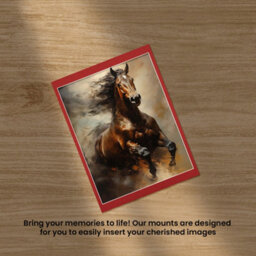 Ak Frames 12X16 Crimson Picture Mounts To Fit 14X11 Aperture Size - Mount Board Only (No Frame Included) - thumbnail 5