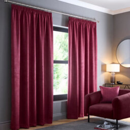 Fusion Galaxy Pair Of Light Reducing Thermal Effect Pencil Pleat Curtains - thumbnail 1