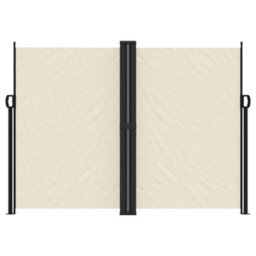 Berkfield Retractable Side Awning Cream 180X1000 Cm - thumbnail 3