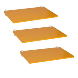 Urbn-Living Orange, Set Of 2 - Modern Slimline Floating Shelves With Screws & Shelf Clip - thumbnail 8