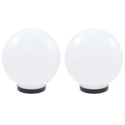 Led Bowl Lamps 2 Pcs Spherical 25 Cm For Gardens, Patios, Paths And Yards - thumbnail 2
