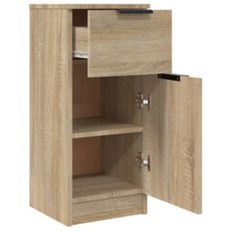 Vidaxl Sideboards 2 Pcs Sonoma Oak 30X30X70 Cm Engineered Wood - thumbnail 8