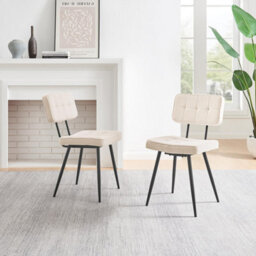Furniturebox Penrose Round Marble & Walnut Effect Dining Table W 4 Cream Boucle Braxton Chairs - thumbnail 8
