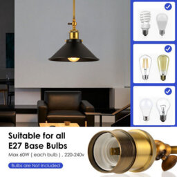 E27 Vintage Industrial Wall Light Metal Brushed Adjustable Wall Sconce Lamp Uk - thumbnail 6