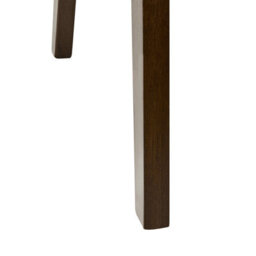 Beliani Set Of 2 Dining Chairs Enola Wood Brown/ Light Beige - thumbnail 8