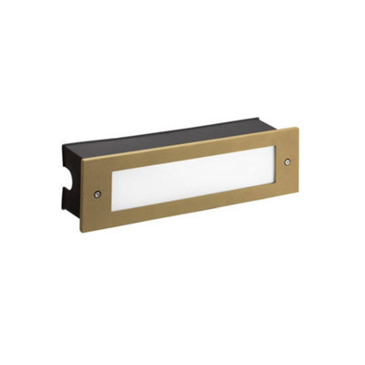Luminosa Lighting Luminosa Micenas Outdoor Led Recessed Wall Light Painted 29.8Cm 1215Lm 4000K Ip65