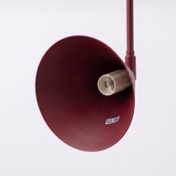 Sollux Lighting Nox Steel Burgundy 1 Lights Modern Wall Lamps - thumbnail 8