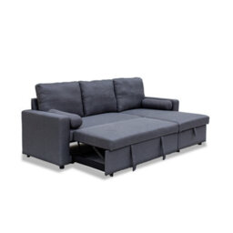Outdoor Living (NW) Ltd Manhattan Grey 3 Seat Corner Sofa Bed Set - Left Or Right - thumbnail 6