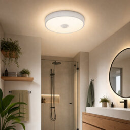 Led Ceiling Light With Motion Sensor - 18W, 2700Lm, Ip65 Waterproof - thumbnail 1