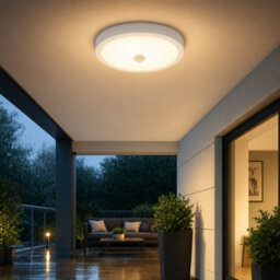 Led Ceiling Light With Motion Sensor - 18W, 2700Lm, Ip65 Waterproof - thumbnail 3