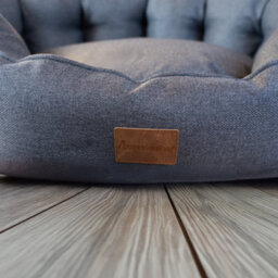 All Pond Solutions Allpetsolutions Alfie Premium Luxury Dog Bed - Pebble Grey - thumbnail 3