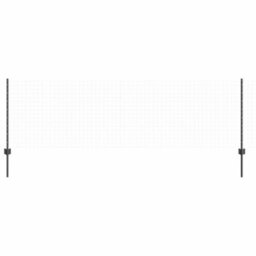 Berkfield Fence Posts Height Adjustable 5 Pcs Grey 80 Cm Steel - thumbnail 3